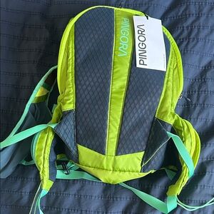 Pingora Neon Lime and Charcoal Backpack